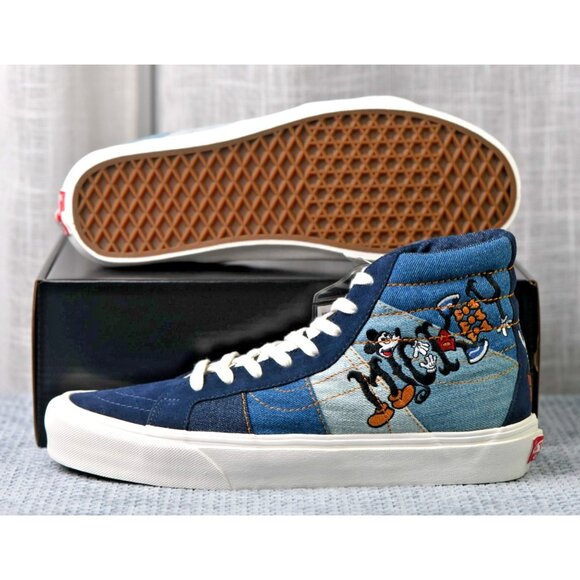 New! Size: 9 Men/10.5 Women | Disney x Taka Hayashi x Vans Sk8-Hi Mickey's 90th - Picture 12 of 16